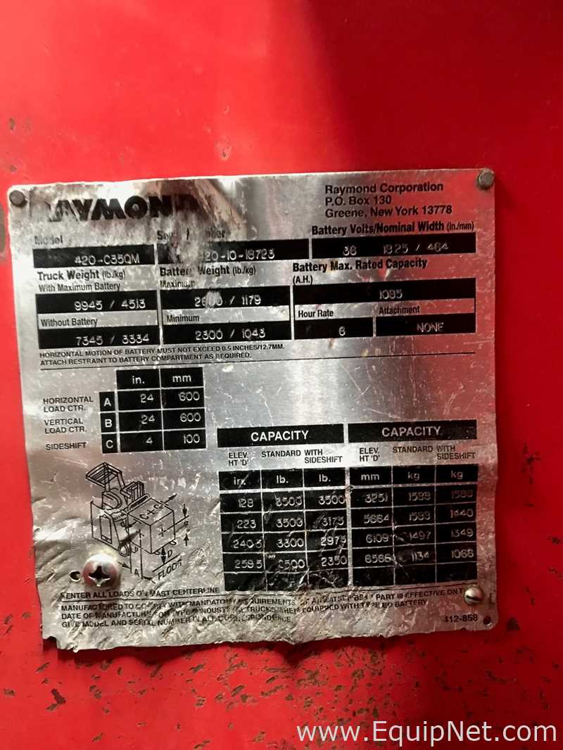 Montacargas Raymond  420-C35QM