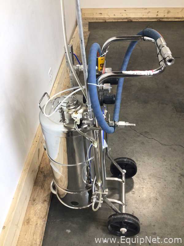 Alloy Products Corp Mobile Stainless Steel Pressure Pot
