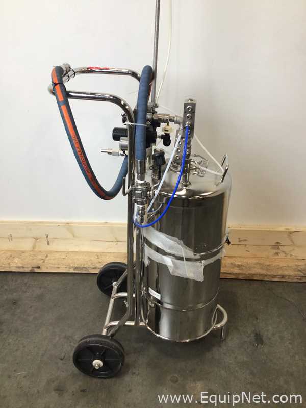 Alloy Products Corp Mobile Stainless Steel Pressure Pot