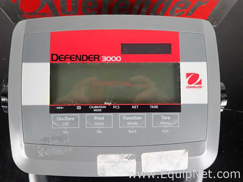 Báscula Ohaus Corporation D60BR