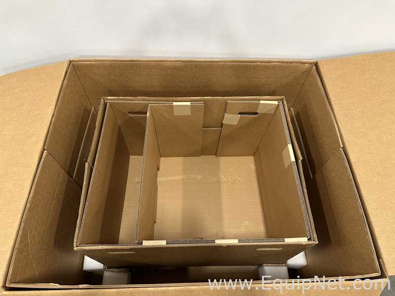 Lot Of 2 Empty Boxes And Empty Various Sized Crates For Storage