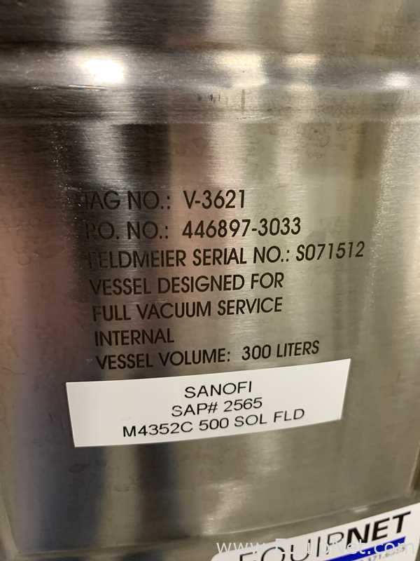 Feldmeier 300 Liter Mobile Insulated Mixing Tank - V-3621