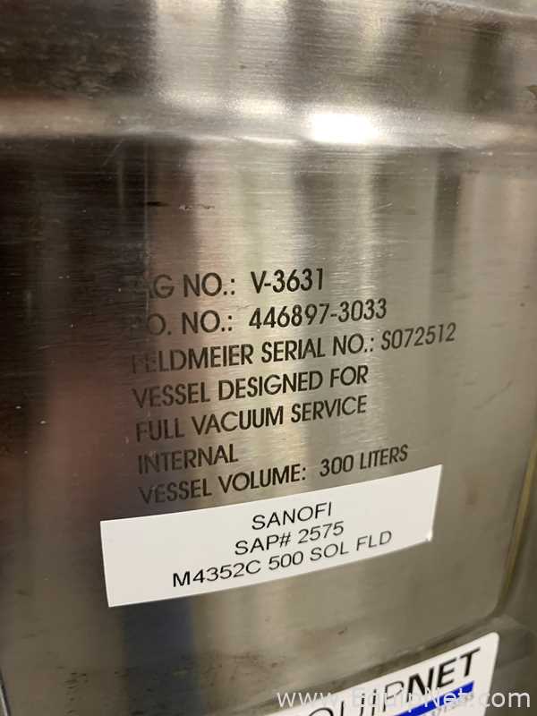 Feldmeier 300 Liter Mobile Insulated Mixing Tank - V-3631