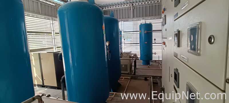 Ingersoll Rand ML37ie-A10 Air Compressor With Air Equipments And Spare Dryer And Receiver Tank