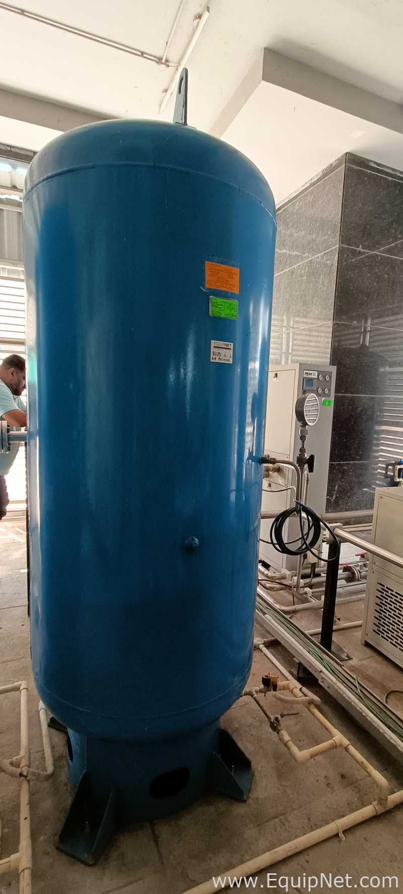 Ingersoll Rand ML37ie-A10 Air Compressor With Air Equipments And Spare Dryer And Receiver Tank