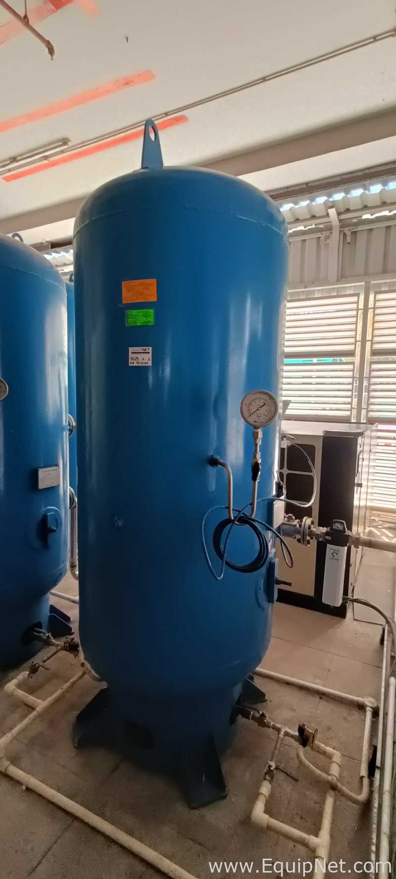 Ingersoll Rand ML37ie-A10 Air Compressor With Air Equipments And Spare Dryer And Receiver Tank