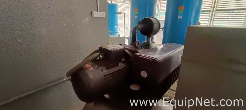 Toshniwal TMS-105 Vacuum System With Two Vacuum Pumps And Tank