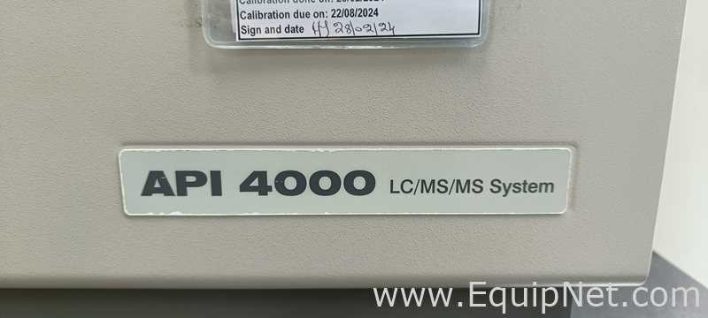 AB Sciex API 4000 LC-MS|MS Mass Spectrometer With Peak Nitrogen Generator And Vacuum Pump