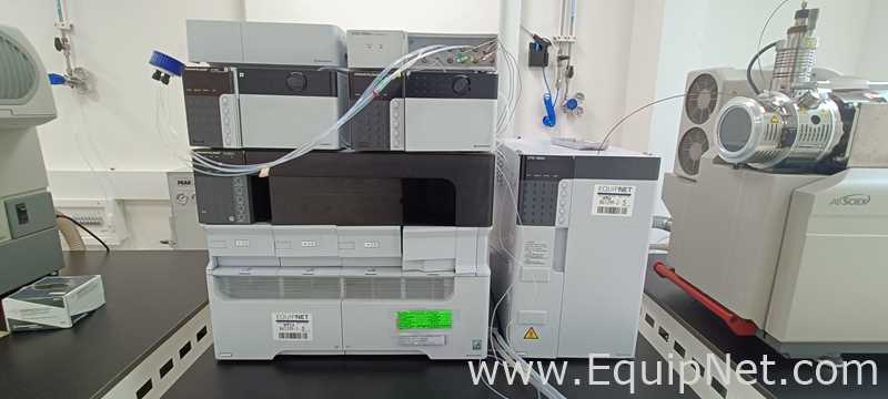 Shimadzu HPLC With SIL-30ACMP Nexera X2 Autosampler Column Oven -  Degasser And Liquid Chromatograph