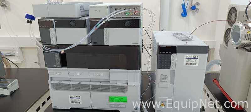 Shimadzu HPLC With SIL-30ACMP Nexera X2 Autosampler Column Oven -  Degasser And Liquid Chromatograph