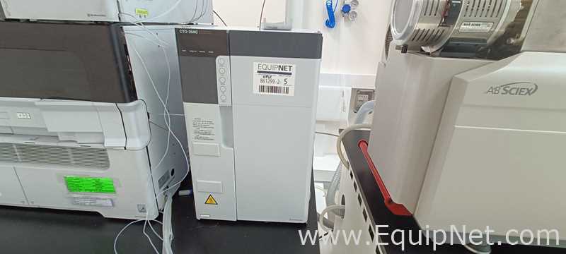 Shimadzu HPLC With SIL-30ACMP Nexera X2 Autosampler Column Oven -  Degasser And Liquid Chromatograph