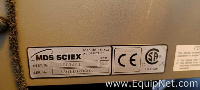 Espectrômetro de Massa AB Sciex API 3200