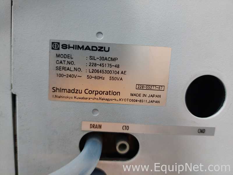 HPLC Shimadzu SIL-30ACMP