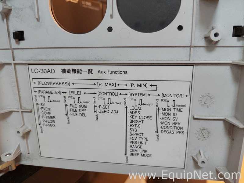 HPLC Shimadzu SIL-30ACMP
