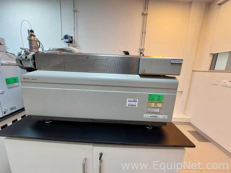 AB Sciex API 4000 LC-MS|MS Mass Spectrometer With Peak Nitrogen Generator And Vacuum Pump