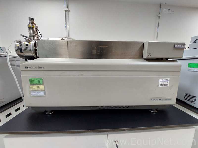 AB Sciex API 4000 LC-MS|MS Mass Spectrometer With Peak Nitrogen Generator And Vacuum Pump
