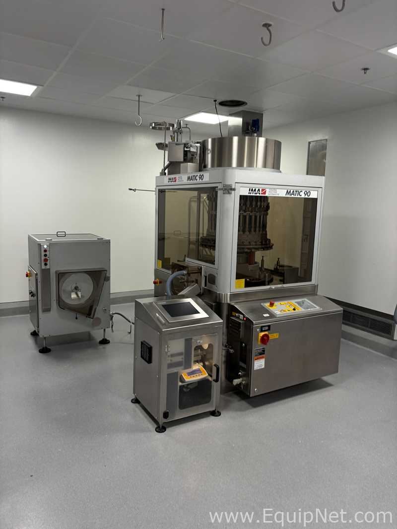 Máquina Encapsuladora y Llenadora de Cápsulas IMA Matic 90