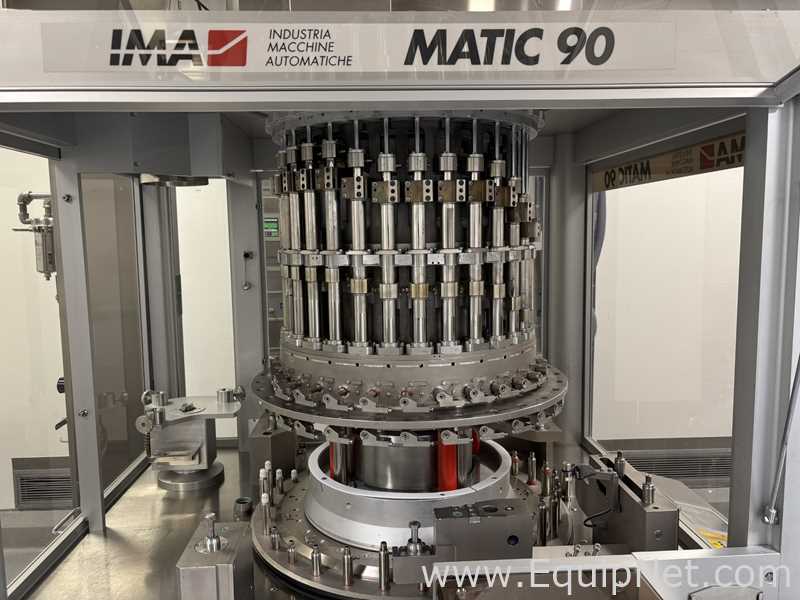 Máquina Encapsuladora y Llenadora de Cápsulas IMA Matic 90