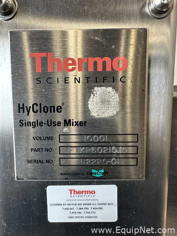 Misturador aço inox Thermo Scientific HyClone