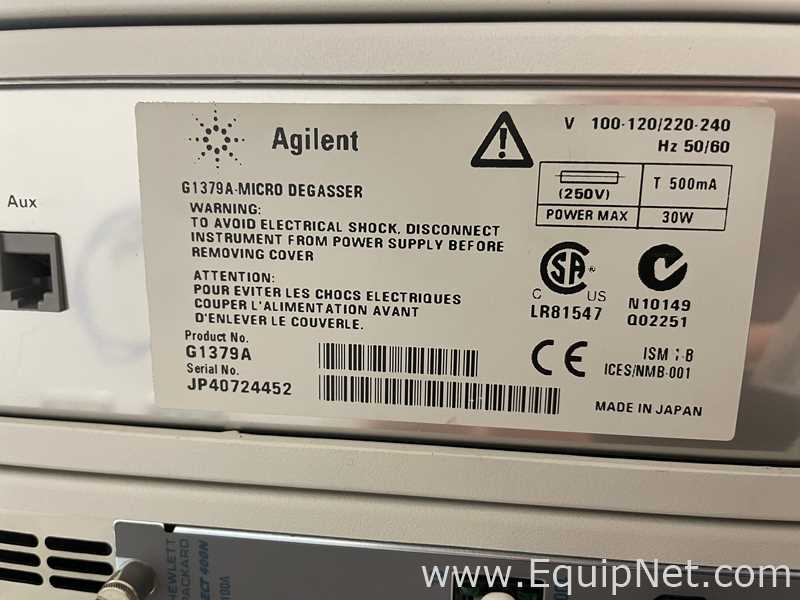 Thermo Electron LTQ XL Mass Spectrometer Agilent 1100 HPLC System