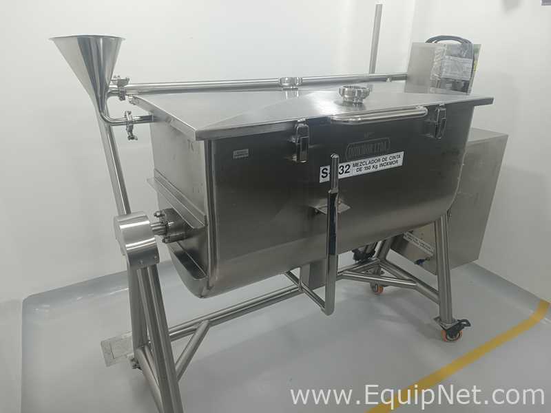 Misturador Industrial aço inox Inoxmor LTDA 150 Kg Ribbon Blender