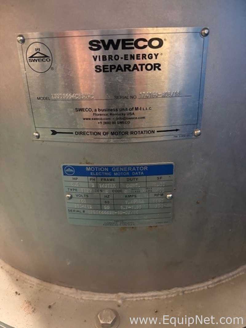 Cribador Acero inoxidable Sweco ZS30S66.  30 Pulgadas