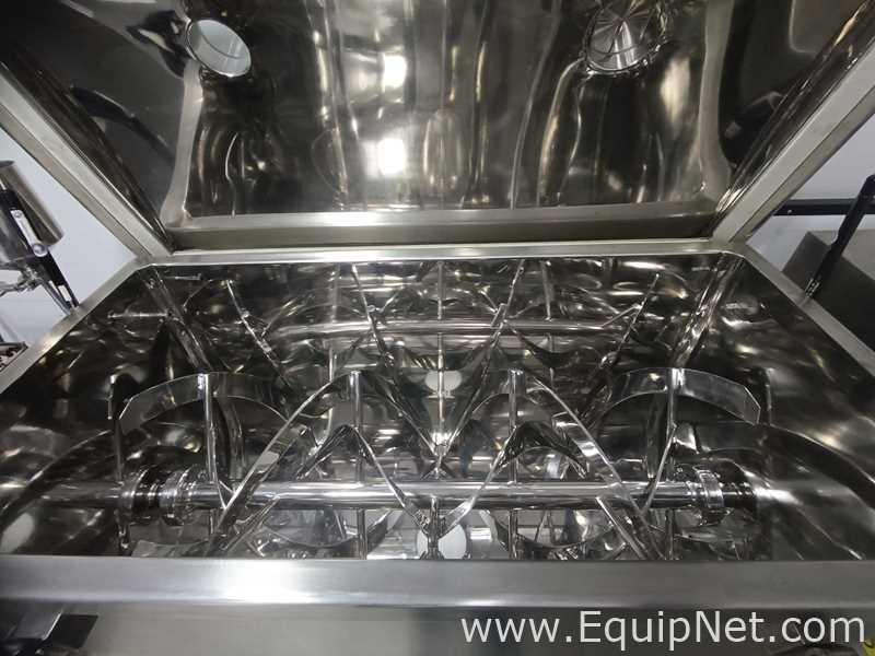 Mezclador De Cinta En Acero Inoxidable Asemaq ASQ-MRB Con Capacidad De 150 kg