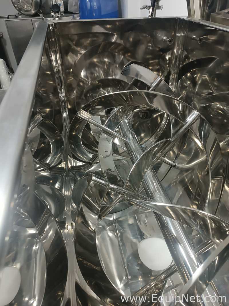 Mezclador De Cinta En Acero Inoxidable Asemaq ASQ-MRB Con Capacidad De 150 kg