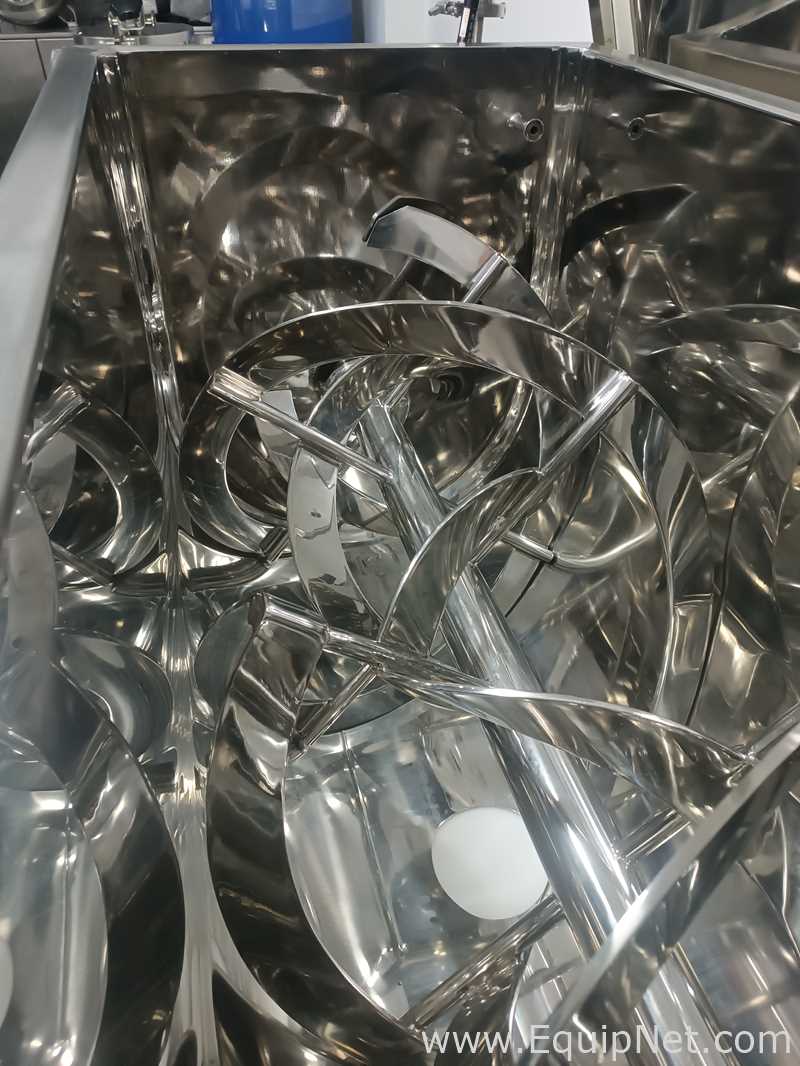 Mezclador De Cinta En Acero Inoxidable Asemaq ASQ-MRB Con Capacidad De 150 kg
