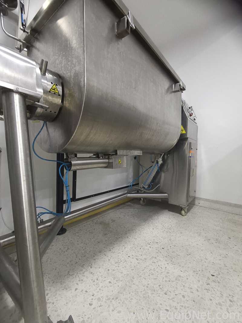 Mezclador De Cinta En Acero Inoxidable Asemaq ASQ-MRB Con Capacidad De 150 kg