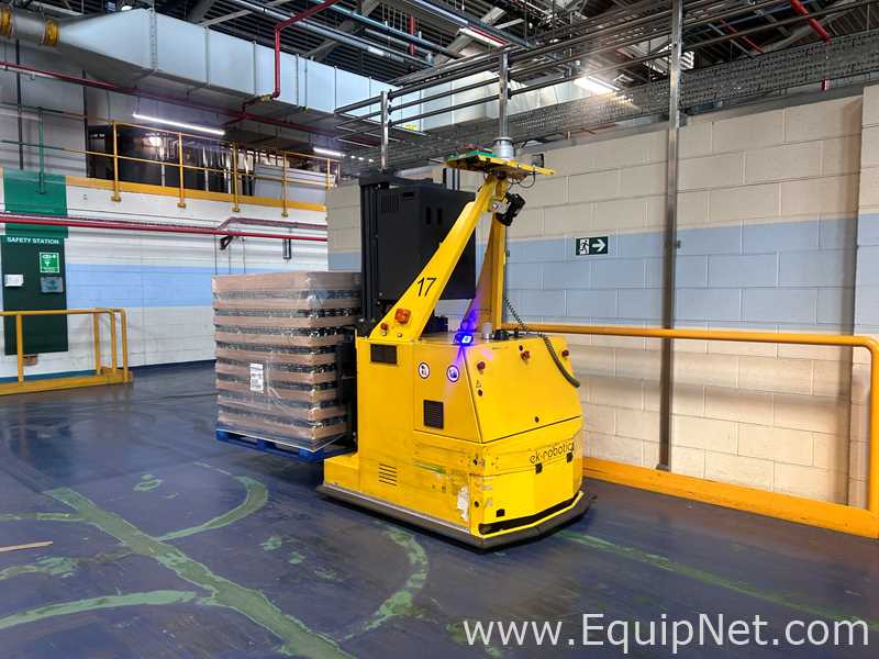 Fleet of 15 Automated Guided Vehicles