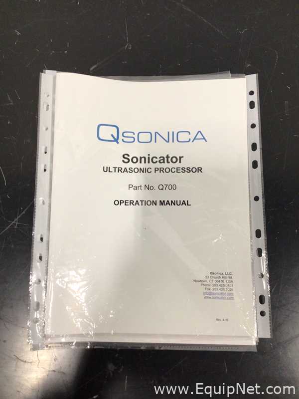Sonicador Qsonica Q700