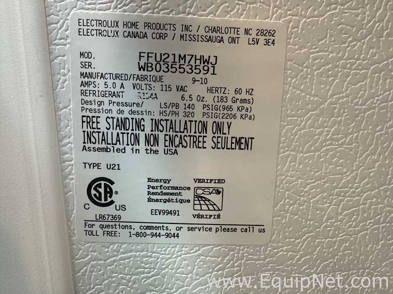 Freezer Electrolux FFU21M7HWJ