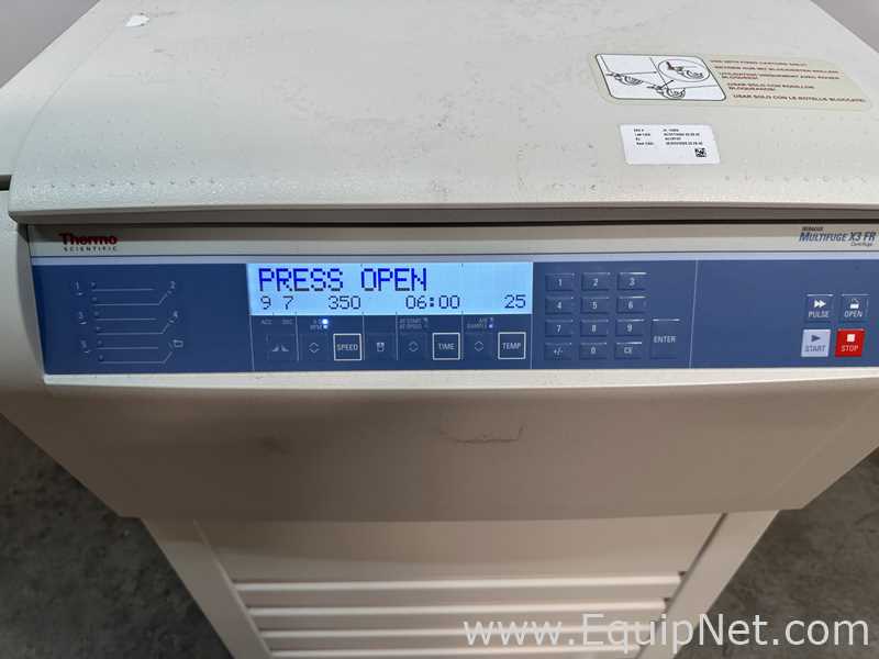 Thermo Scientific Heraeus Multifuge X3 FR High-Performance Refrigerated Floor Centrifuge