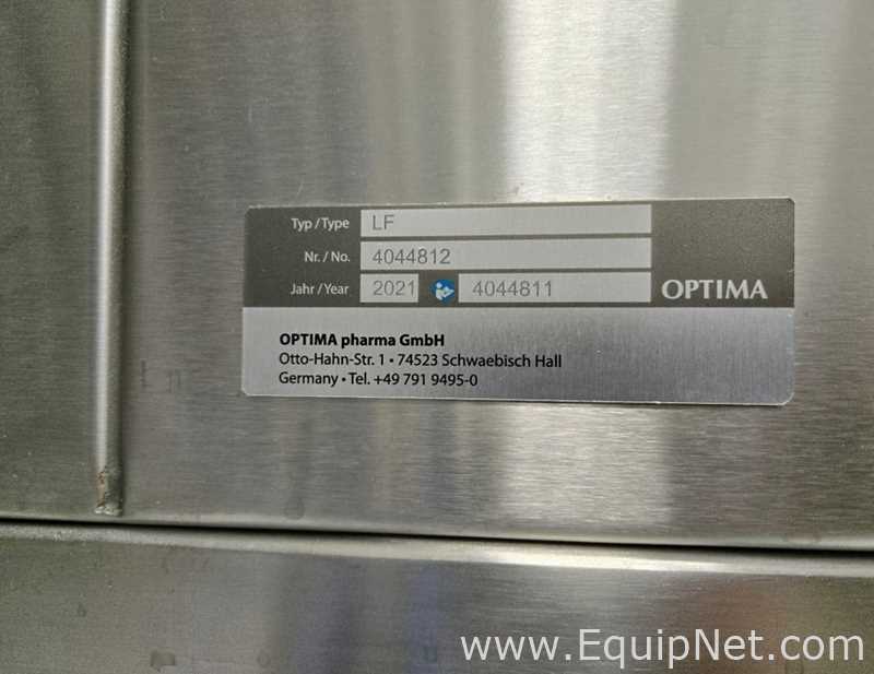 Linha de Envase de Seringa Optima Flexofill. Sem Uso