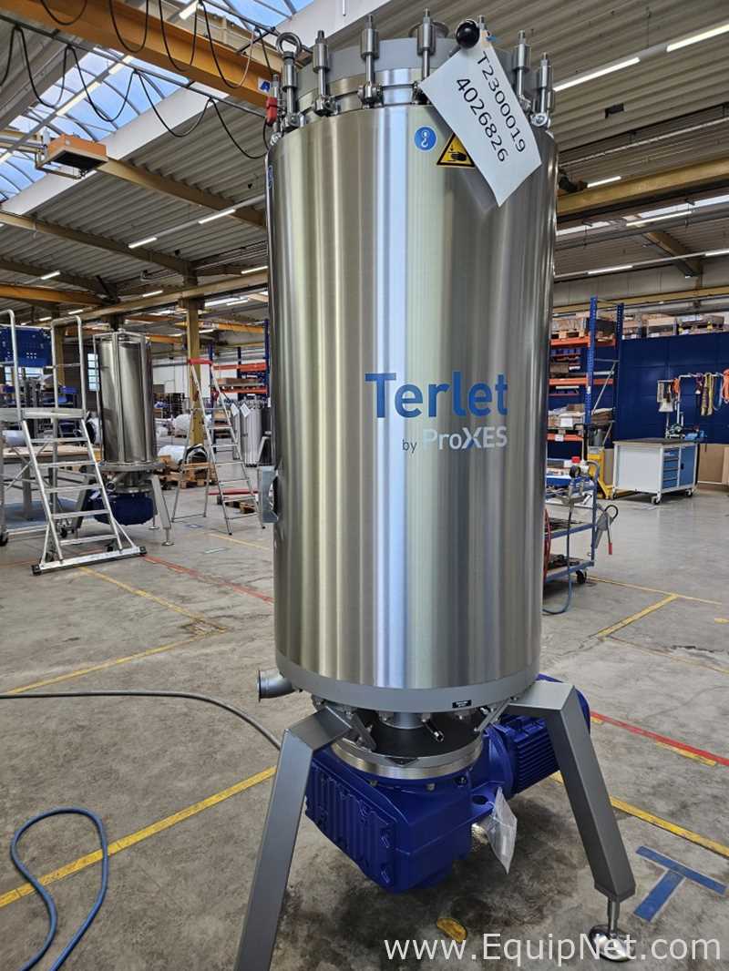 Unused Terlet Stephan ProXES TD 450 Vertical Scraped Surface Heat Exchanger