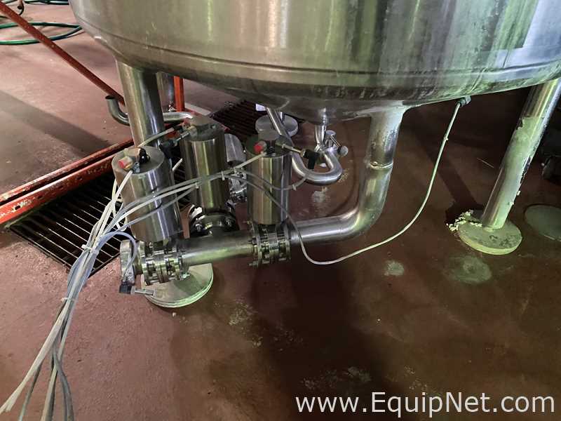 Tanque Acero inoxidable Berlie Falco Technologies 1500 Liters