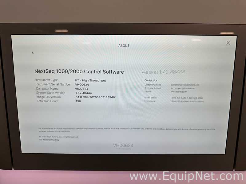 Secuenciador Illumina NextSeq 2000