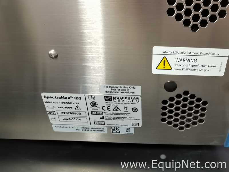 Leitor de MicroPlaca Molecular Devices FS-1002H