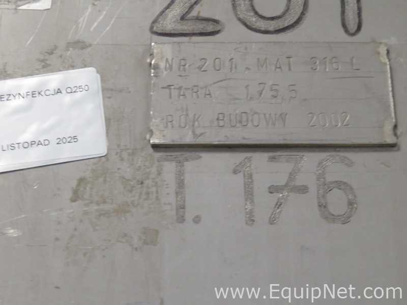 Tanque aço inox Noone Engineering Ltd. 