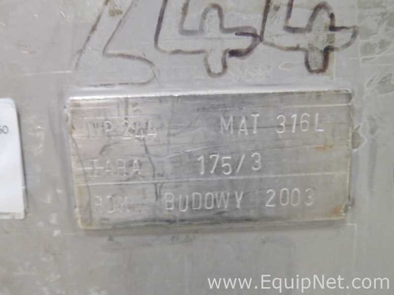 Tanque aço inox Noone Engineering Ltd. 