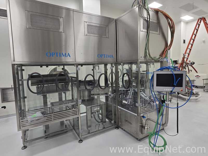 Linha de Envase de Seringa Optima Flexofill. Sem Uso