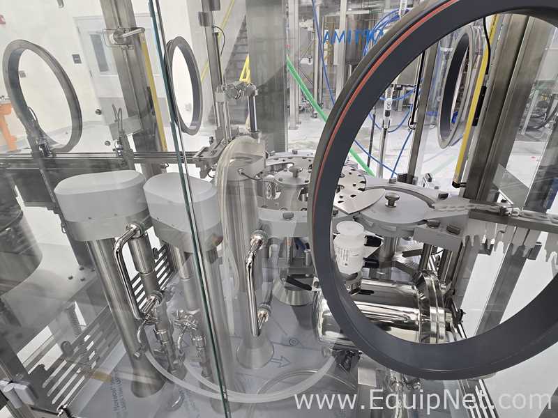 Linha de Envase de Seringa Optima Flexofill. Sem Uso