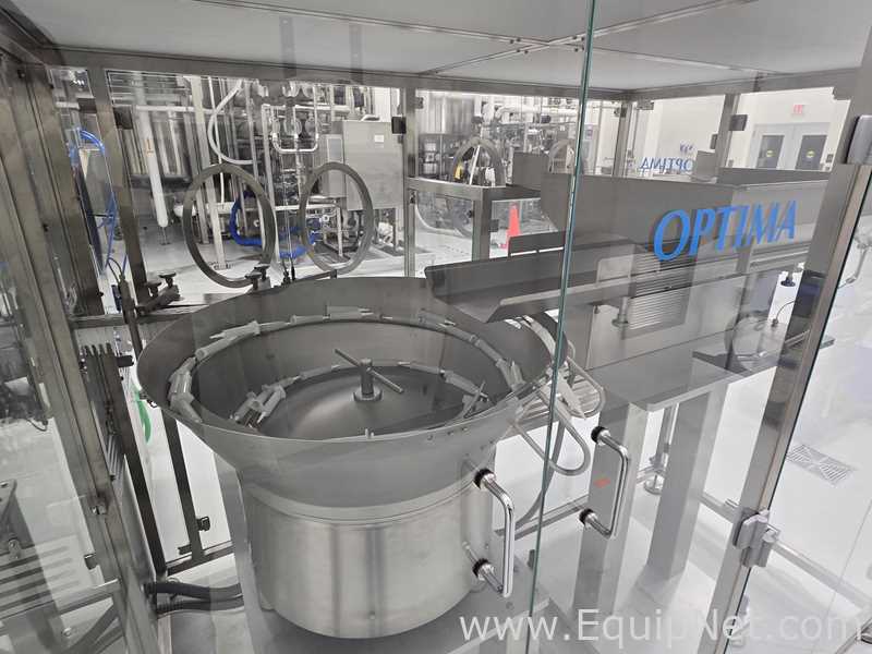 Linha de Envase de Seringa Optima Flexofill. Sem Uso