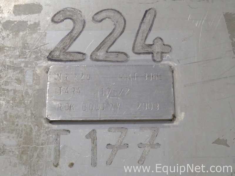 Tanque Acero inoxidable Noone Engineering Ltd. 