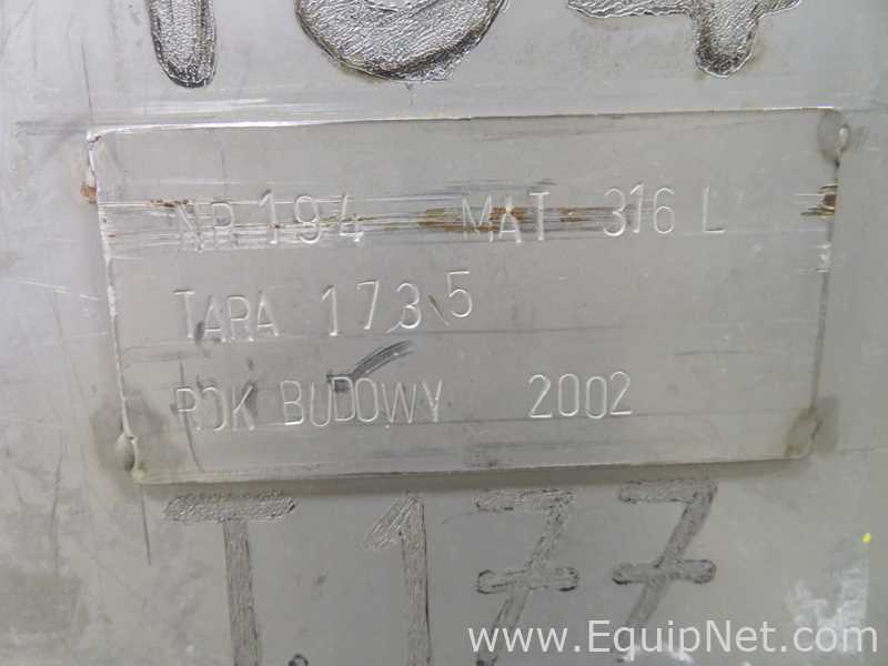 Tanque Acero inoxidable Noone Engineering Ltd. 