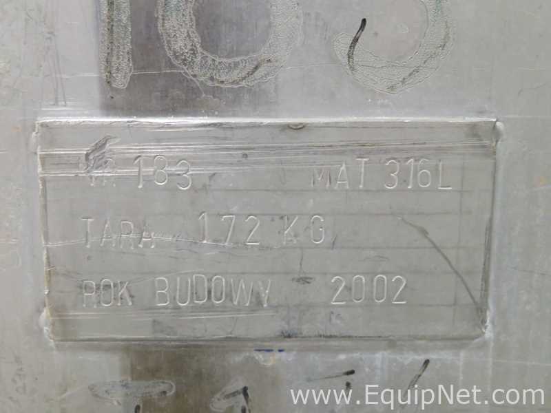 Tanque aço inox Noone Engineering Ltd. 