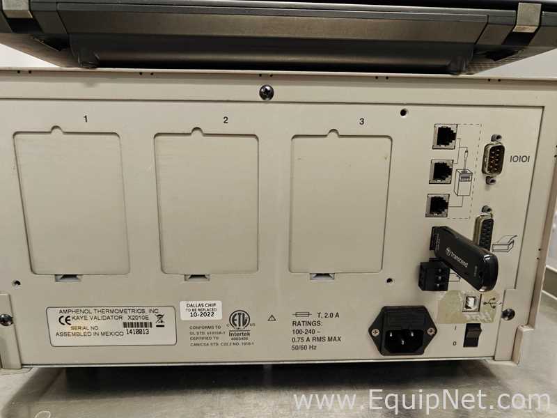 Amphenol X2010E Kaye Temperature Verification Recorder Lot 798
