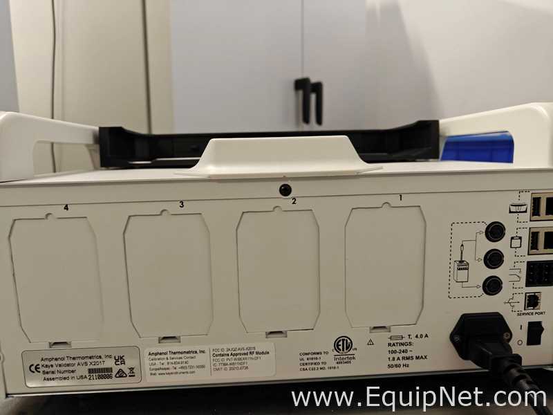 Equipo de verificación o medición electrónica Amphenol Corp. AVS