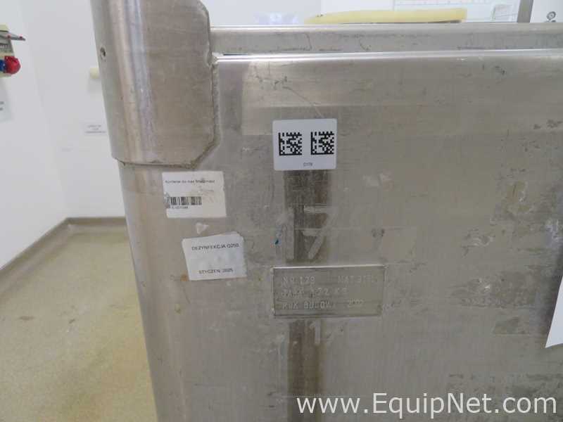 Noone Engineering Ltd. Stainless Steel 1000 Liter IBC Container